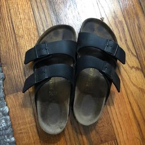Authentic black Birkenstock’s size 37